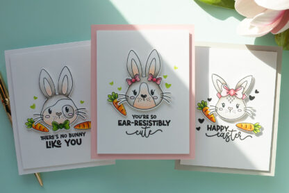 Simon Says Stamp | Ear-resistibly Cute Spring & Easter Cards | Mass Production Card Tips. Video